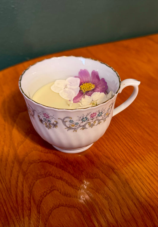 Tea Cup Candle