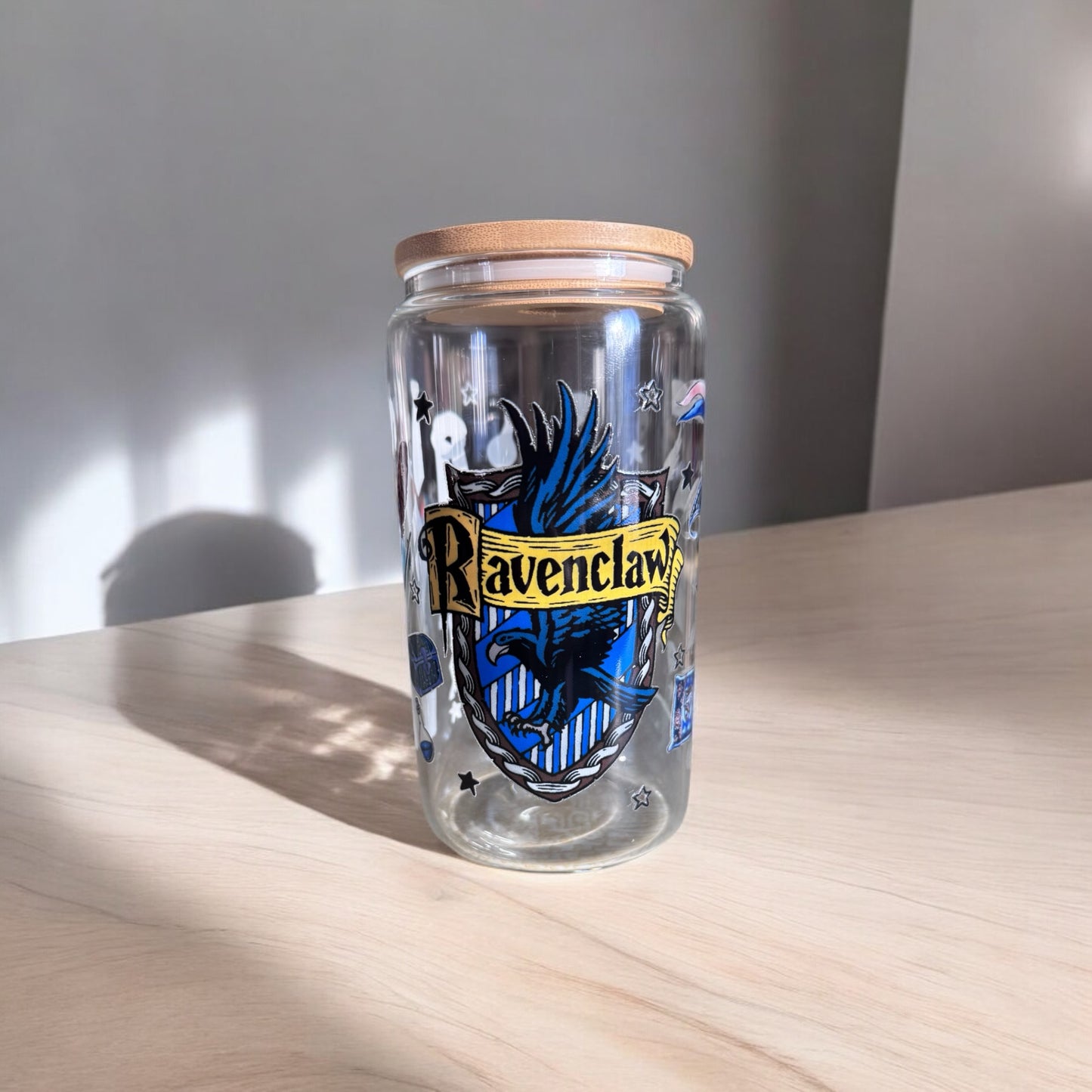 Ravenclaw Harry Potter 16oz Glass Tumbler