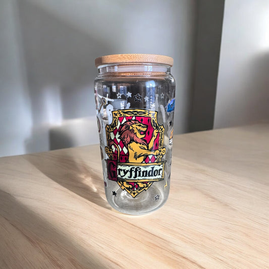 Gryffindor Harry Potter 16oz Glass Tumbler